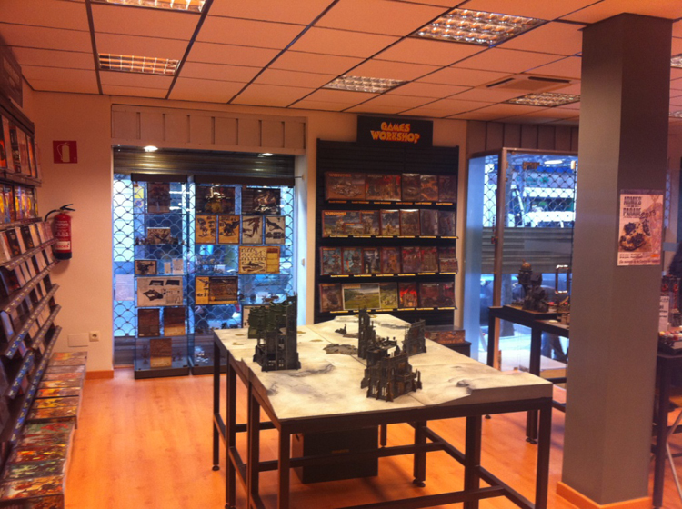 Reformas de locales comerciales en Madrid - Games Workshop 4